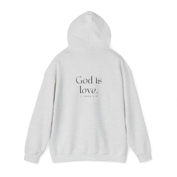 God is love. - 1 John 4:8 | Unisex Hooded Sweatshirt | Team Yeshua Apparel - Image 41