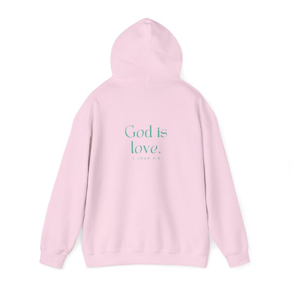 God is love. - 1 John 4:8 | Unisex Hooded Sweatshirt | Team Yeshua Apparel - Image 17