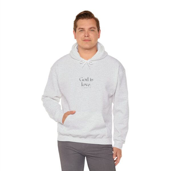 God is love. - 1 John 4:8 | Unisex Hooded Sweatshirt | Team Yeshua Apparel - Image 45