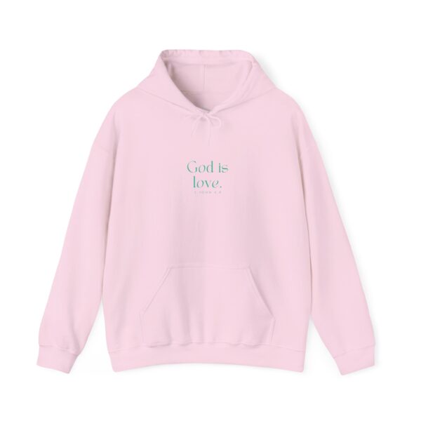 God is love. - 1 John 4:8 | Unisex Hooded Sweatshirt | Team Yeshua Apparel - Image 15