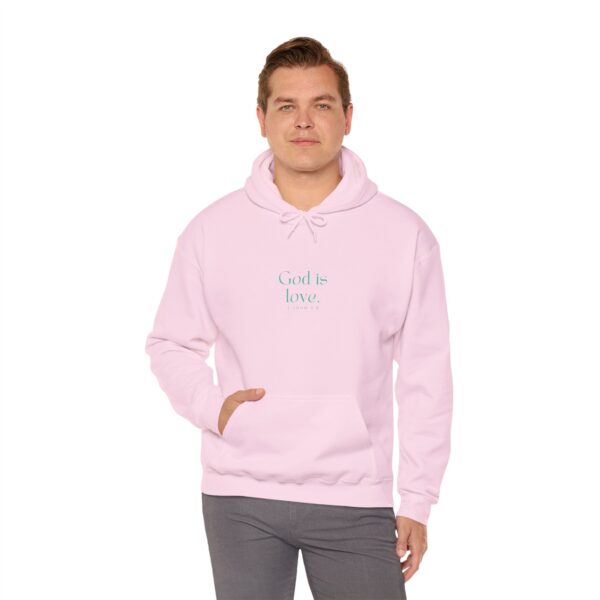 God is love. - 1 John 4:8 | Unisex Hooded Sweatshirt | Team Yeshua Apparel - Image 19