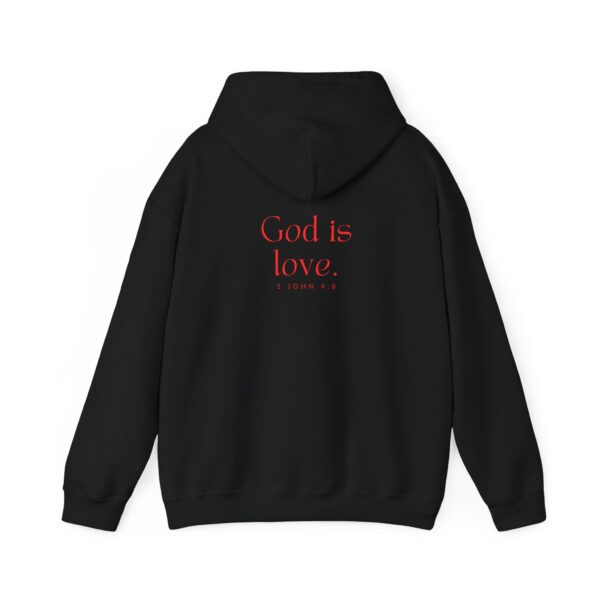 God is love. - 1 John 4:8 | Unisex Hooded Sweatshirt | Team Yeshua Apparel - Image 28