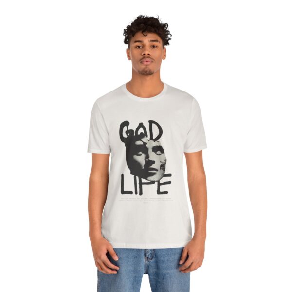 John 6:35  - Unisex Short Sleeve Tee - Image 8