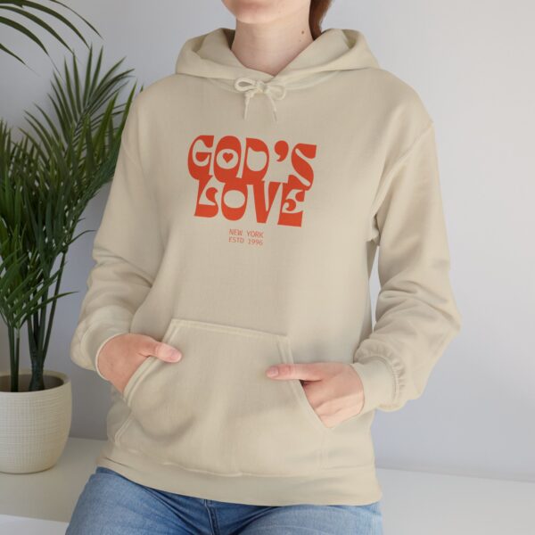 God's Love - Unisex Heavy Blend™ Hooded Sweatshirt | Team Yeshua Apparel - Image 6