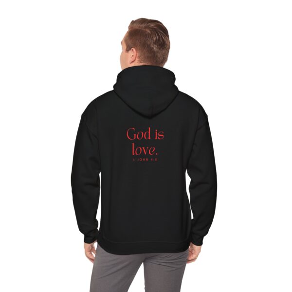 God is love. - 1 John 4:8 | Unisex Hooded Sweatshirt | Team Yeshua Apparel - Image 34