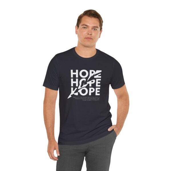 Romans 15:13 - Unisex Short Sleeve Tee - Image 15