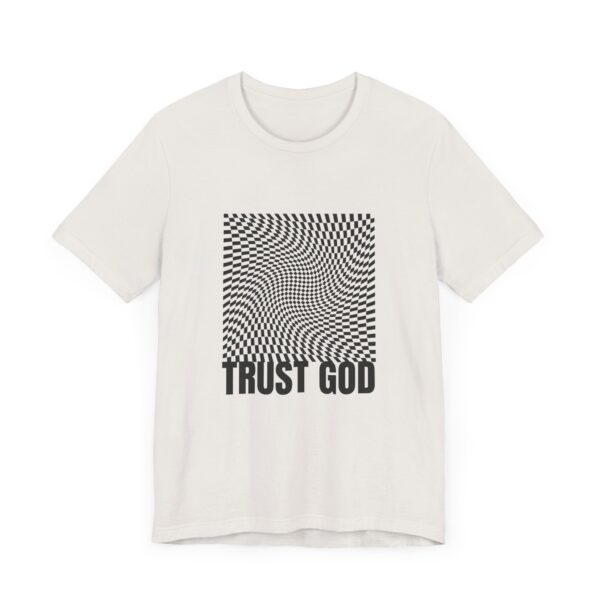 Trust God - Christian Unisex Short Sleeve Tee | Team Yeshua Apparel - Image 4