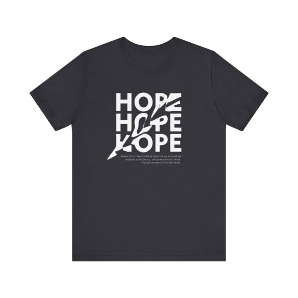 Romans 15:13 - Unisex Short Sleeve Tee - Image 10