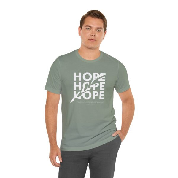 Romans 15:13 - Unisex Short Sleeve Tee - Image 21