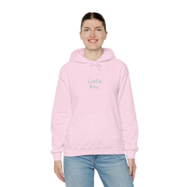 God is love. - 1 John 4:8 | Unisex Hooded Sweatshirt | Team Yeshua Apparel - Image 20