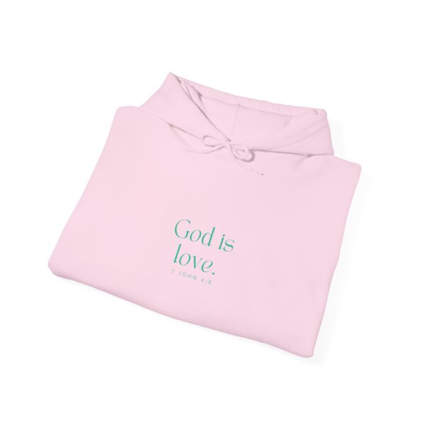 God is love. - 1 John 4:8 | Unisex Hooded Sweatshirt | Team Yeshua Apparel - Image 18