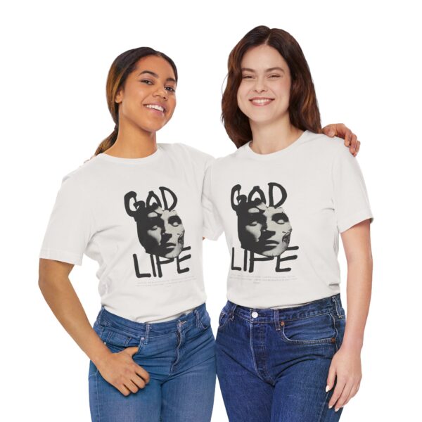 John 6:35  - Unisex Short Sleeve Tee - Image 9