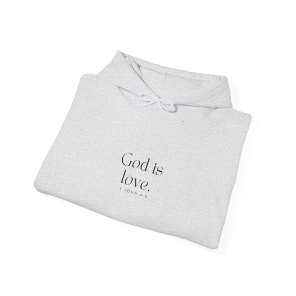 God is love. - 1 John 4:8 | Unisex Hooded Sweatshirt | Team Yeshua Apparel - Image 42