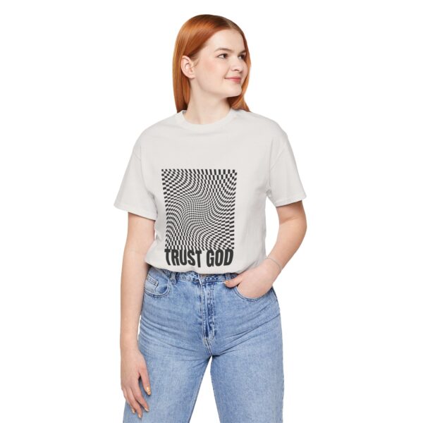 Trust God - Christian Unisex Short Sleeve Tee | Team Yeshua Apparel - Image 7