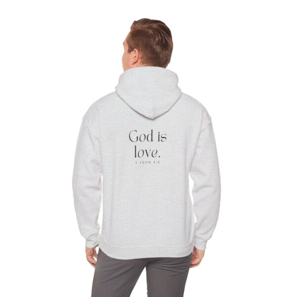 God is love. - 1 John 4:8 | Unisex Hooded Sweatshirt | Team Yeshua Apparel - Image 46