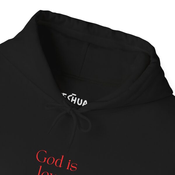 God is love. - 1 John 4:8 | Unisex Hooded Sweatshirt | Team Yeshua Apparel - Image 38