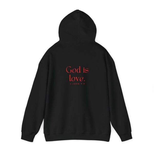 God is love. - 1 John 4:8 | Unisex Hooded Sweatshirt | Team Yeshua Apparel - Image 29