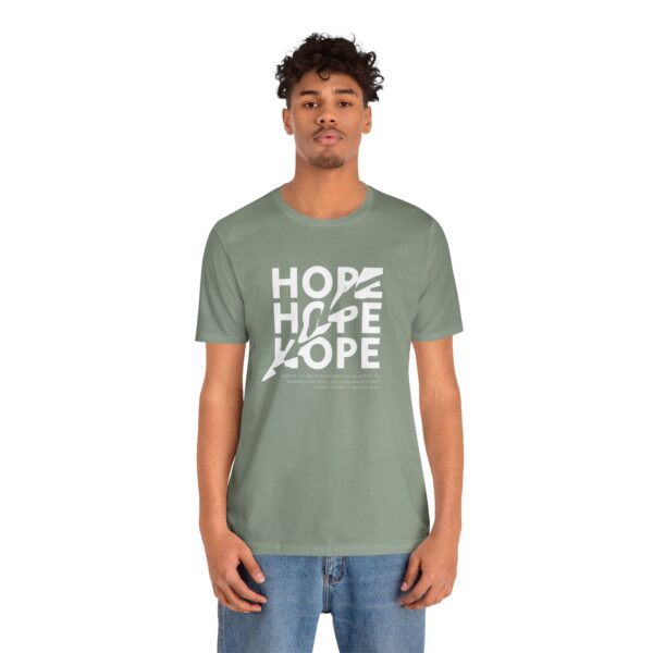 Romans 15:13 - Unisex Short Sleeve Tee - Image 22