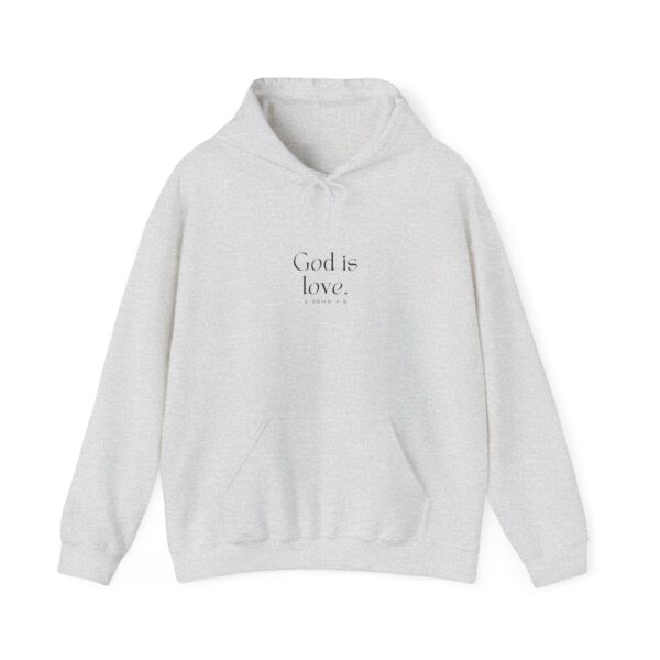 God is love. - 1 John 4:8 | Unisex Hooded Sweatshirt | Team Yeshua Apparel - Image 39