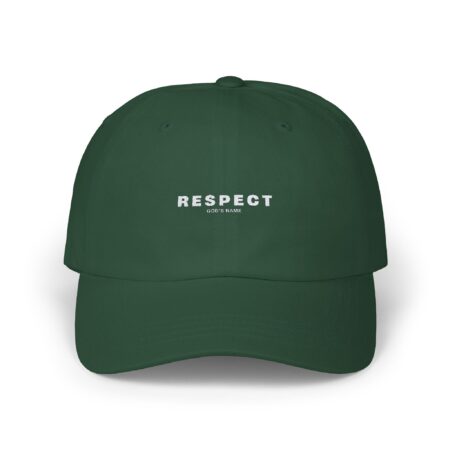 Respect God's Name - Classic Dad Cap | Team Yeshua Apparel