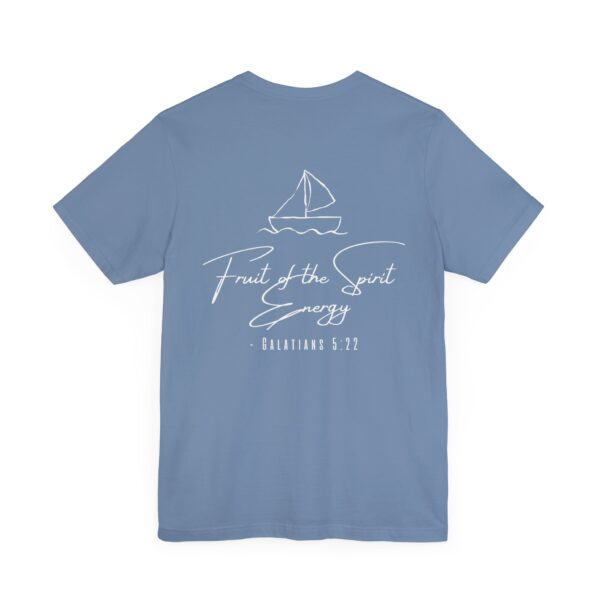 Fruit of the Spirit Energy – Galatians 5:22 | Christian Unisex Short Sleeve Tee | Team Yeshua Apparel - Image 5