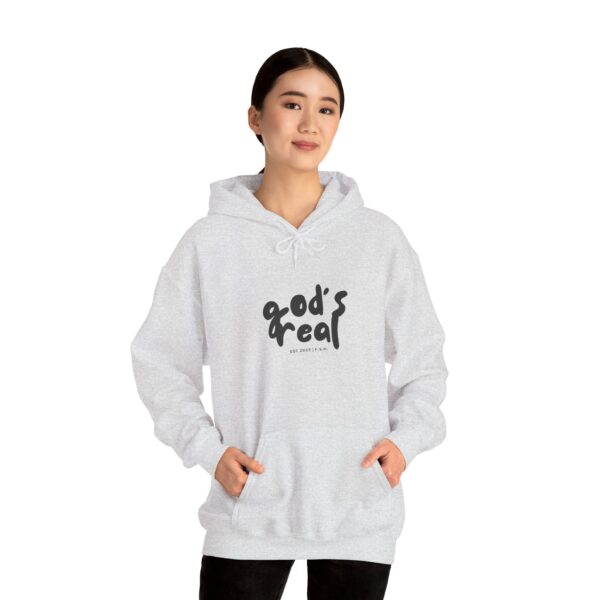 God's Real - Unisex Heavy Blend™ Hooded Sweatshirt | Team Yeshua Apparel - Image 6