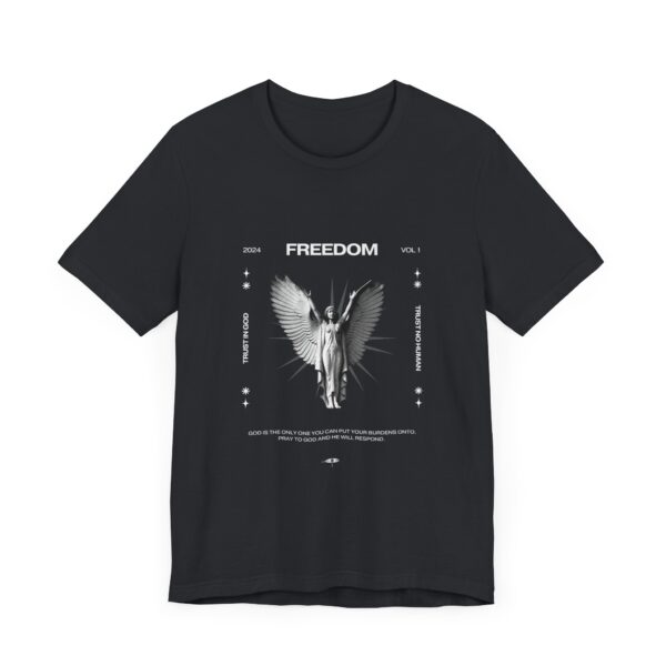 Freedom - Christian Unisex Short Sleeve Tee | Team Yeshua Apparel - Image 4