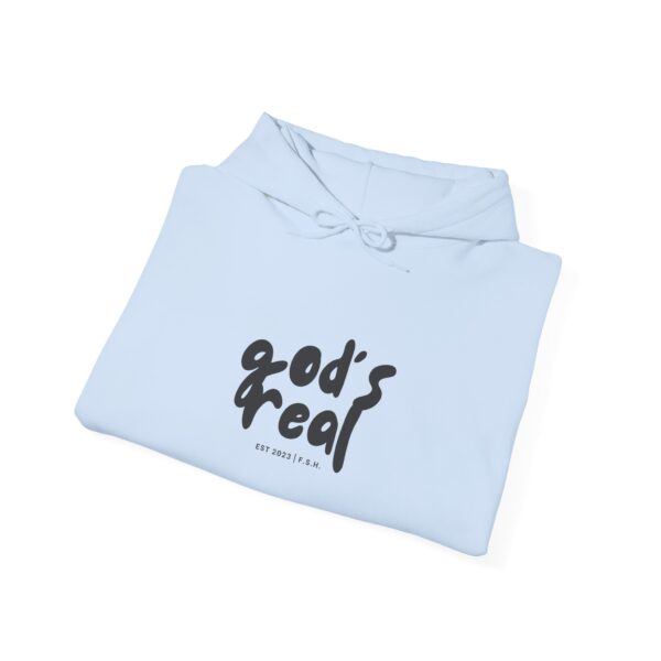 God's Real - Unisex Heavy Blend™ Hooded Sweatshirt | Team Yeshua Apparel - Image 14