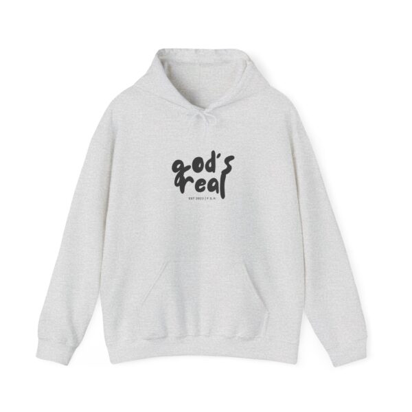 God's Real - Unisex Heavy Blend™ Hooded Sweatshirt | Team Yeshua Apparel - Image 2