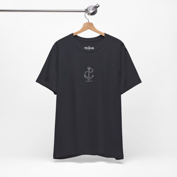 Jesus Is My Anchor – Hebrews 6:19 | Christian Unisex Short Sleeve Tee | Team Yeshua Apparel