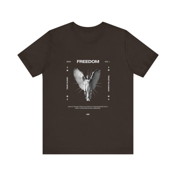 Freedom - Christian Unisex Short Sleeve Tee | Team Yeshua Apparel - Image 14