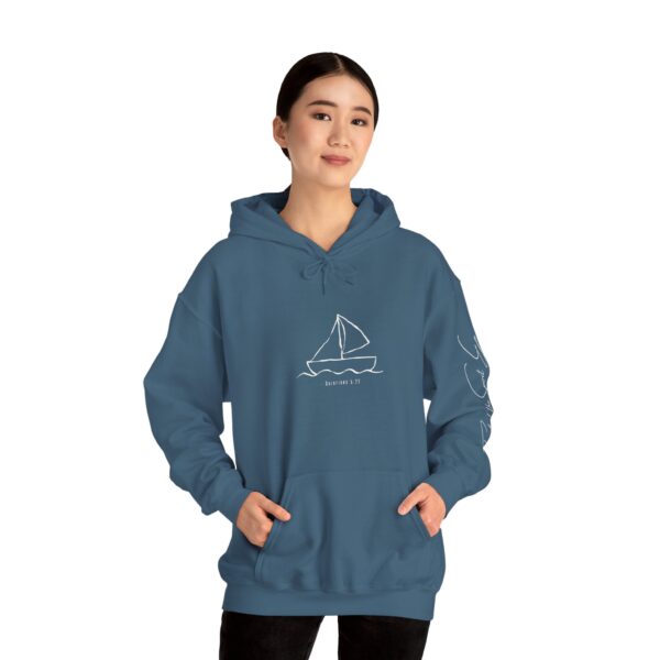 Jesus Is My Anchor – Hebrews 6:19 | Unisex Hooded Sweatshirt | Team Yeshua Apparel - Image 8