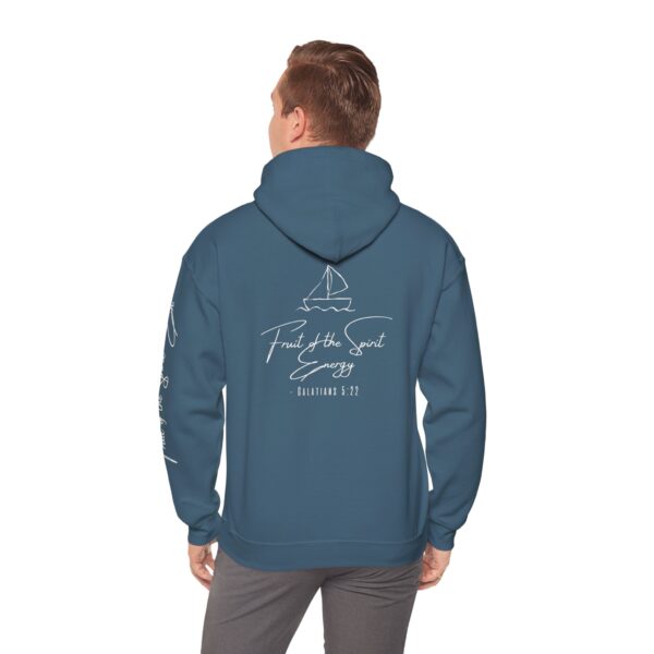 Jesus Is My Anchor – Hebrews 6:19 | Unisex Hooded Sweatshirt | Team Yeshua Apparel - Image 5