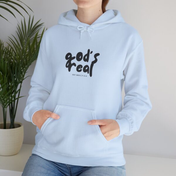 God's Real - Unisex Heavy Blend™ Hooded Sweatshirt | Team Yeshua Apparel - Image 17