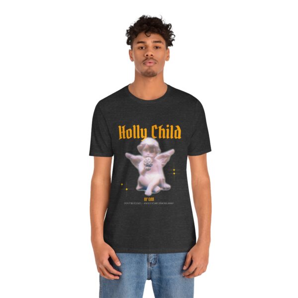 Holly Child of God - Christian Unisex Short Sleeve Tee | Team Yeshua Apparel - Image 7