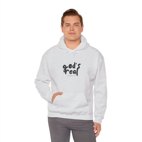 God's Real - Unisex Heavy Blend™ Hooded Sweatshirt | Team Yeshua Apparel - Image 7