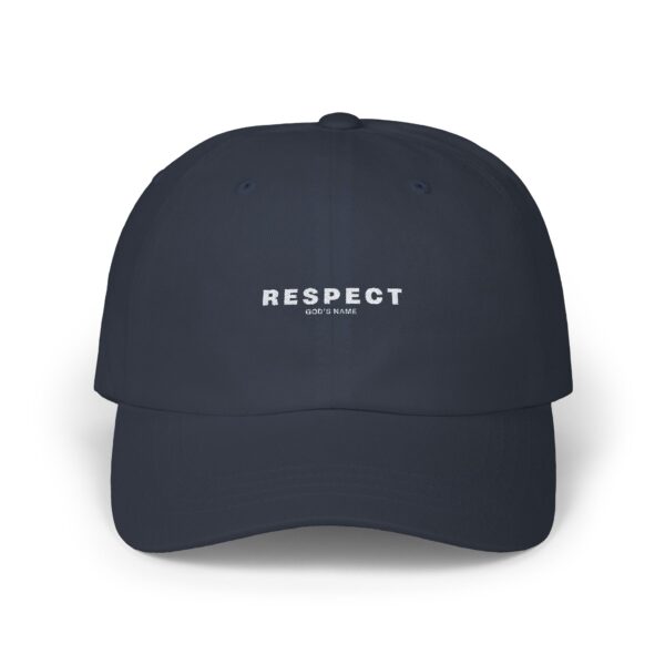 Respect God's Name - Classic Dad Cap | Team Yeshua Apparel - Image 9