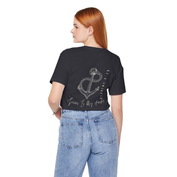 Jesus Is My Anchor – Hebrews 6:19 | Christian Unisex Short Sleeve Tee | Team Yeshua Apparel - Image 11