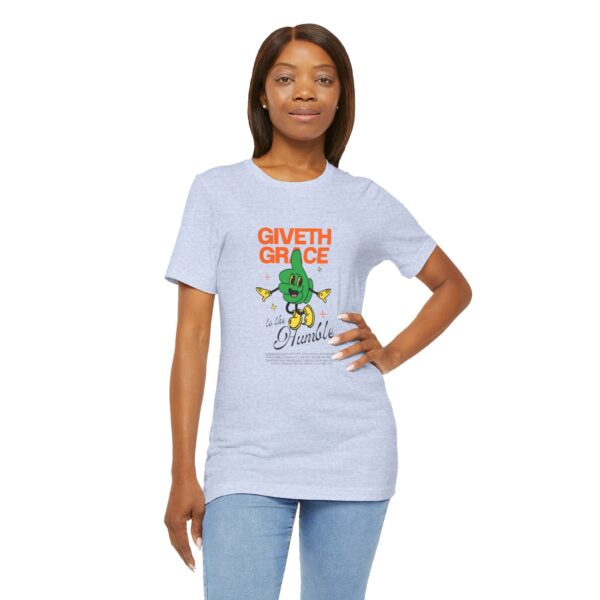 Giveth Grace To The Humble  - Christian Unisex Short Sleeve Tee | Team Yeshua Apparel - Image 13