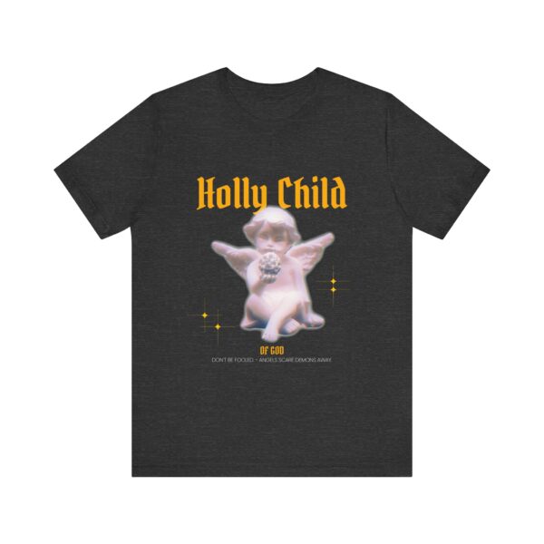 Holly Child of God - Christian Unisex Short Sleeve Tee | Team Yeshua Apparel - Image 2