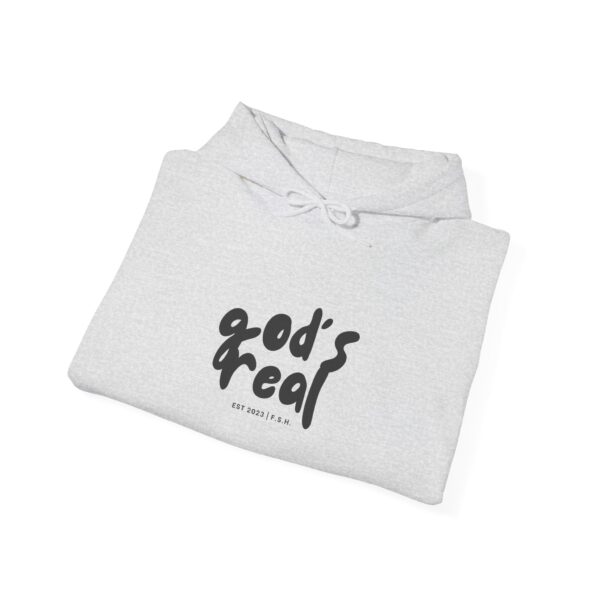 God's Real - Unisex Heavy Blend™ Hooded Sweatshirt | Team Yeshua Apparel - Image 5