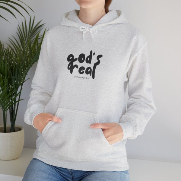 God's Real - Unisex Heavy Blend™ Hooded Sweatshirt | Team Yeshua Apparel - Image 9