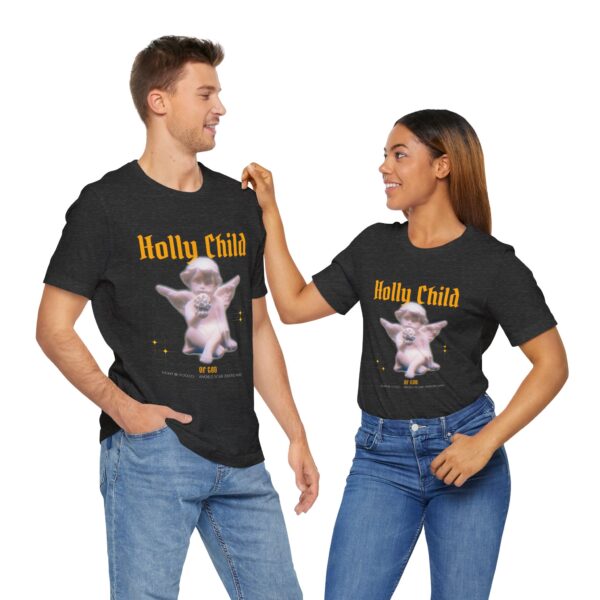 Holly Child of God - Christian Unisex Short Sleeve Tee | Team Yeshua Apparel - Image 9