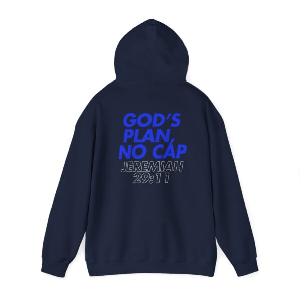 God’s Plan, No Cap – Jeremiah 29:11 | Unisex Hooded Sweatshirt | Team Yeshua Apparel