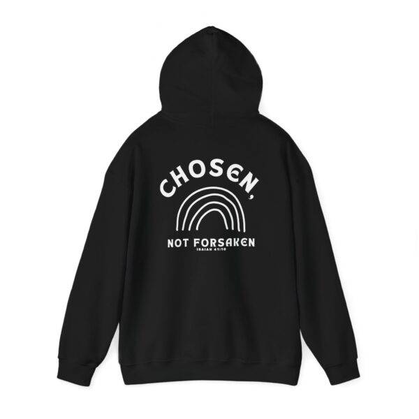 Chosen, Not Forsaken – Isaiah 41:10 | Unisex Hooded Sweatshirt | Team Yeshua Apparel - Image 7