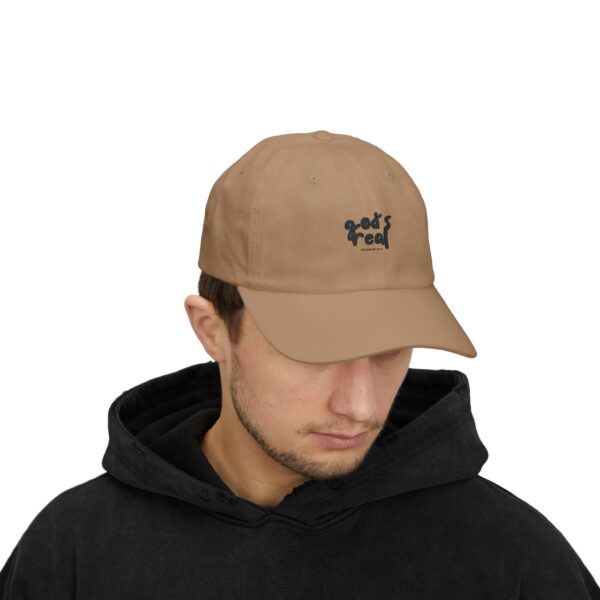 God's Real | Classic Dad Cap | Team Yeshua Apparel - Image 3