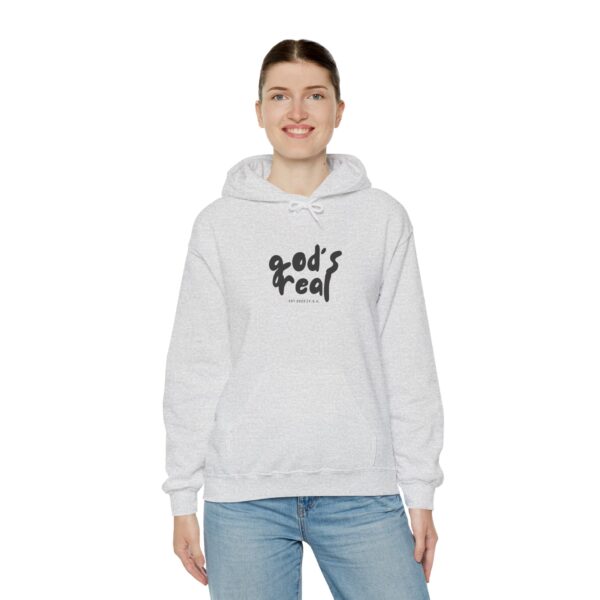 God's Real - Unisex Heavy Blend™ Hooded Sweatshirt | Team Yeshua Apparel - Image 8