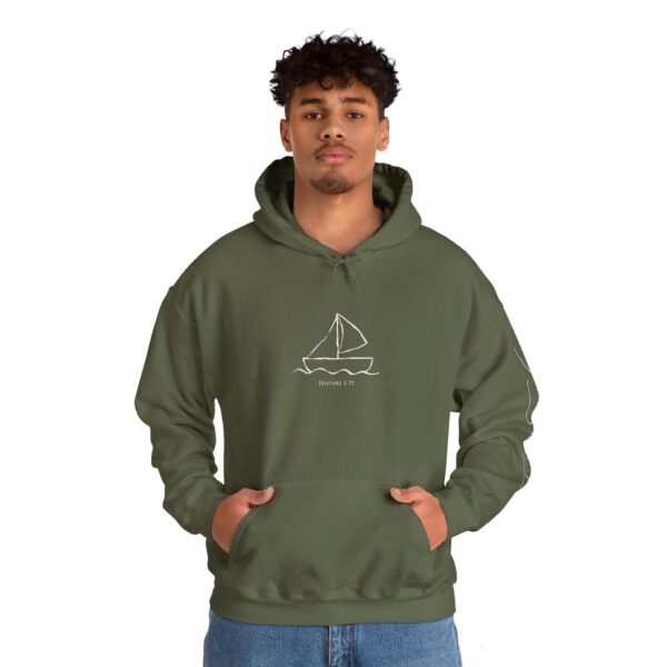 Jesus Is My Anchor – Hebrews 6:19 | Unisex Hooded Sweatshirt | Team Yeshua Apparel - Image 23