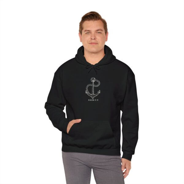 Jesus Is My Anchor – Hebrews 6:19 | Unisex Hooded Sweatshirt | Team Yeshua Apparel - Image 8