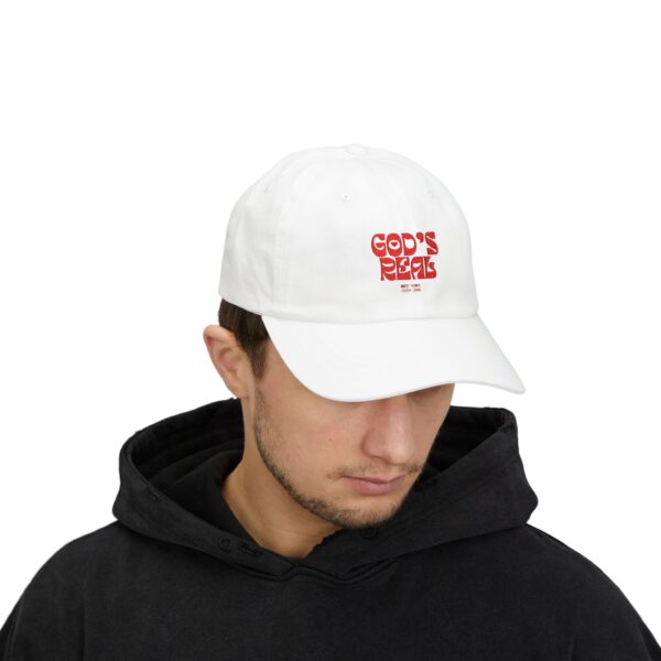 God's Real - Classic Dad Cap | Team Yeshua Apparel - Image 7